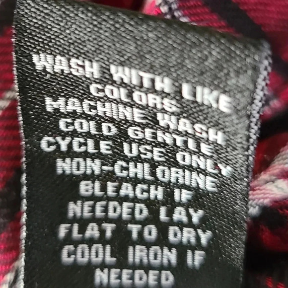 NWT Torrid Red Plaid Button Front Shirt Dress 5 - Picture 7 of 8